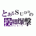 とあるＳＵＤＤＥＮの投郷爆撃（グレネード）