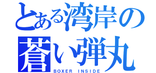 とある湾岸の蒼い弾丸（ＢＯＸＥＲ ＩＮＳＩＤＥ）