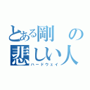 とある剛の悲しい人生（ハードウェイ）