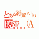 とある対荒らしの暁帝（ＡＪＢ）（情報管理）