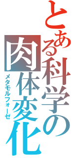 とある科学の肉体変化（メタモルフォーゼ）