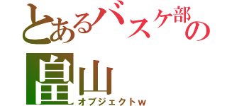 とあるバスケ部の畠山（オブジェクトｗ）