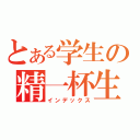 とある学生の精一杯生きる物語（インデックス）