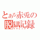 とある赤兎の脱獄記録（ウサビッチ）