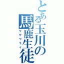 とある玉川の馬鹿生徒（ヤザワライ）