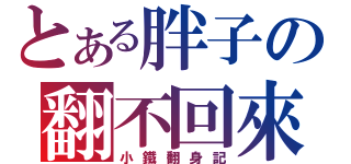 とある胖子の翻不回來（小鐵翻身記）