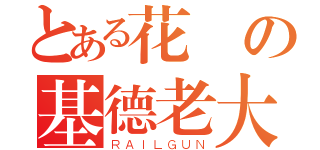 とある花癡の基德老大~（ＲＡＩＬＧＵＮ）