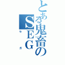 とある鬼畜のＳＥＧ（セガ）