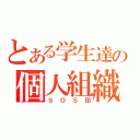 とある学生達の個人組織（ＳＯＳ団）