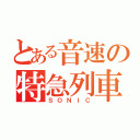 とある音速の特急列車（ＳＯＮＩＣ）