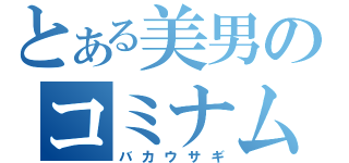 とある美男のコミナム（バカウサギ）