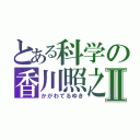 とある科学の香川照之Ⅱ（かがわてるゆき）