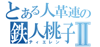 とある人革連の鉄人桃子Ⅱ（ティエレン）