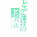 とある施設の老兵共（ジジイババア）