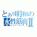 とある明和の水性筋肉Ⅱ（ニセマッチョ）