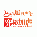 とある風見幽香の究極加虐（おぉ、怖い怖い）