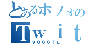 とあるホノォのＴｗｉｔｔｅｒ（９０００ＴＬ）