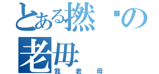 とある撚你の老毋（我老毋）