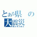 とある県の大震災（東日本大震災）