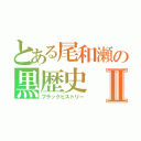 とある尾和瀬の黒歴史Ⅱ（ブラックヒストリー）