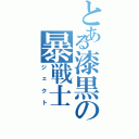 とある漆黒の暴戦士（ジェクト）