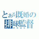 とある既婚の排球監督（かわはら）