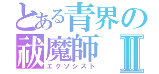 とある青界の祓魔師Ⅱ（エクソシスト）