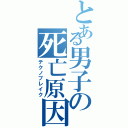 とある男子の死亡原因（テクノブレイク）