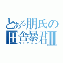 とある朋氏の田舎暴君Ⅱ（つくちゃん）