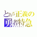 とある正義の勇者特急（マイトガイン）