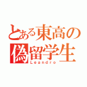 とある東高の偽留学生（Ｌｅａｎｄｒｏ）