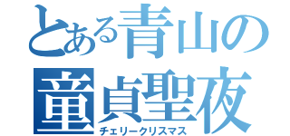 とある青山の童貞聖夜（チェリークリスマス）