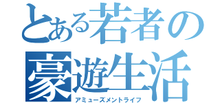 とある若者の豪遊生活（アミューズメントライフ）