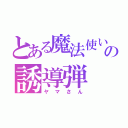 とある魔法使いの誘導弾（ヤマさん）