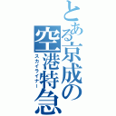 とある京成の空港特急（スカイライナー）