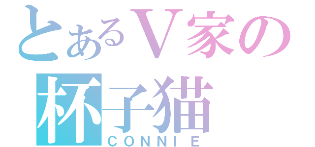 とあるＶ家の杯子猫（ＣＯＮＮＩＥ）