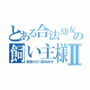 とある合法幼女の飼い主様Ⅱ（安定のロリ巨乳好き）