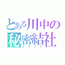 とある川中の秘密結社（トラップ）