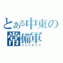 とある中東の常備軍（イェニチェリ）