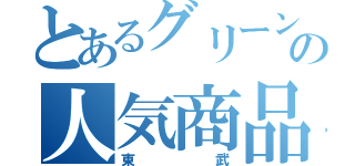 とあるグリーンマックス    の人気商品（東武）