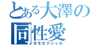 とある大澤の同性愛（ホモセクシャル）