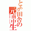 とある田舎の元南中生（仲良したち）