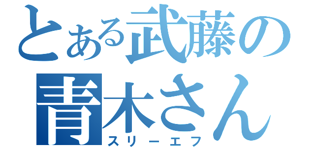 とある武藤の青木さん（スリーエフ）