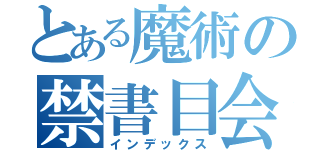 とある魔術の禁書目会（インデックス）