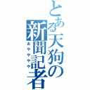 とある天狗の新聞記者（あやややや）