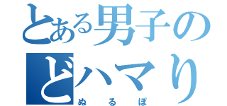 とある男子のどハマり単語（ぬるぽ）