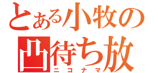 とある小牧の凸待ち放送（ニコナマ）