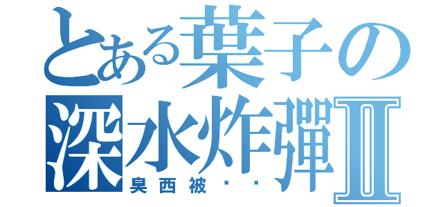 とある葉子の深水炸彈Ⅱ（臭西被击毁）