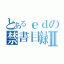 とあるｅｄの禁書目録Ⅱ（）