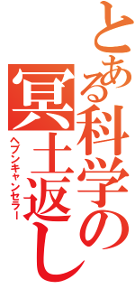 とある科学の冥土返し（ヘブンキャンセラー）